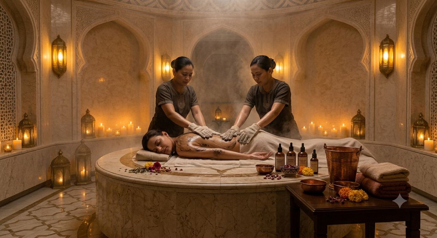 Four-Hand Hammam at IRA Luxurious Spa