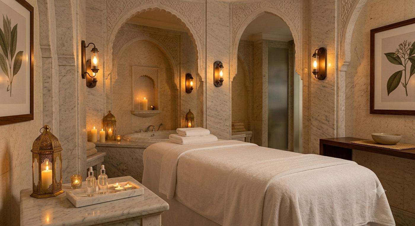 IRA Luxurious Spa treatment room