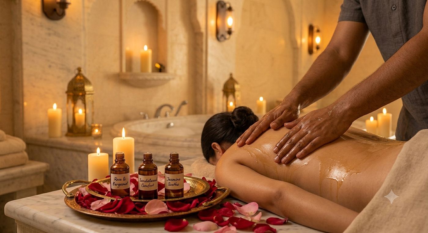 Oil Massage at IRA Luxurious Spa